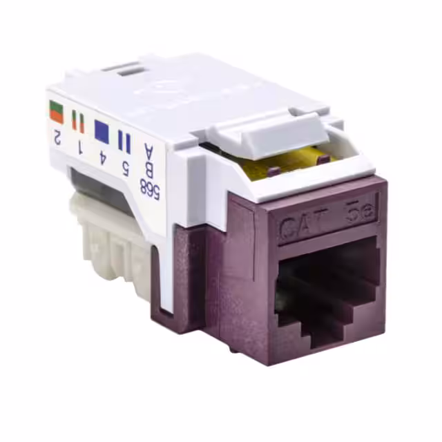RJ45FC5E-VIO HellermannTyton  Keystone Inserts